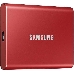 Твердотельный накопитель Samsung SSD 2TB T7 Touch, USB Type-C, R/W 1000/1050MB/s, Red, фото 12