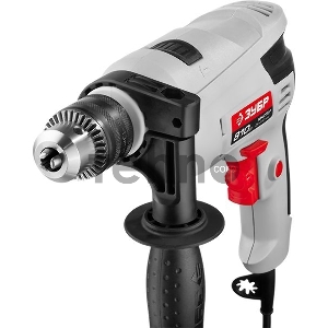 Дрель ЗУБР МАСТЕР ДУ-810 ЭРМ2 Дрель-ударная { патрон 13мм, реверс, сталь 10 мм / бетон 13 мм / дерево 20 мм, 710Вт }