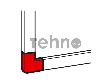 Угол плоский для короба 16x16мм Legrand 638113 белый (упак.:10шт)
