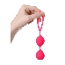 Вагинальные шарики A-Toys by TOYFA Rai, силикон, розовые, 17 см, фото 5