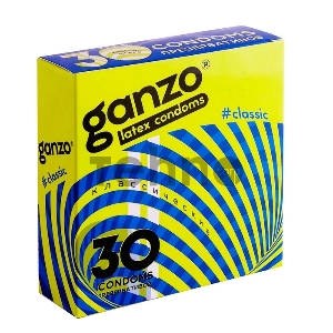 GANZO Презервативы 30 шт./упак. (CLASSIC / Классические)